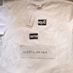Supreme x CDG Box Logo 2018 size L